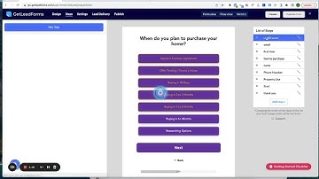 GetLeadForms: How to create a multi select option