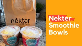 OMG Smoothie Bowls | All Fresh from Nekter Juice Bar