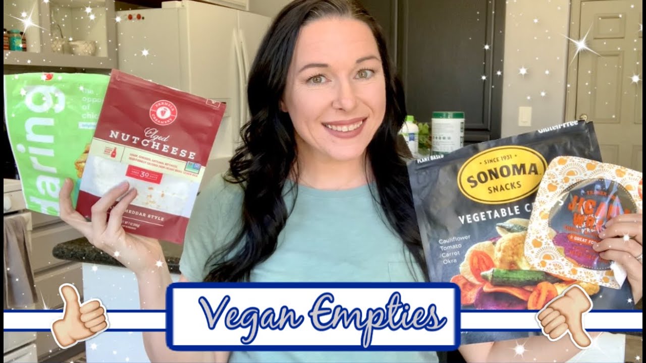 Vegan Empties! | Trader Joe's, Kind & More! | #42 - YouTube