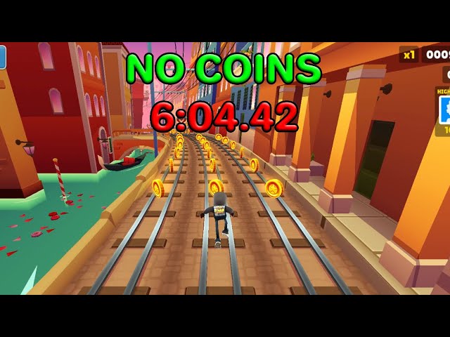 No Coins in 03:46.233 by Caetano951 - Subway Surfers - Speedrun