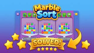 Marble Sort! Color Puzzle: Levels 11-15 Walkthrough (100% Solution!) 🧪✨