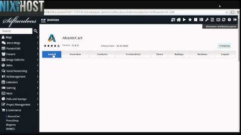 Installing Abantecart with Softaculous in cPanel