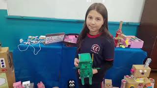 Robotizando com materiais reciclados!