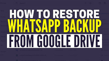 How To Restore WhatsApp Backup From Google Drive (2025)