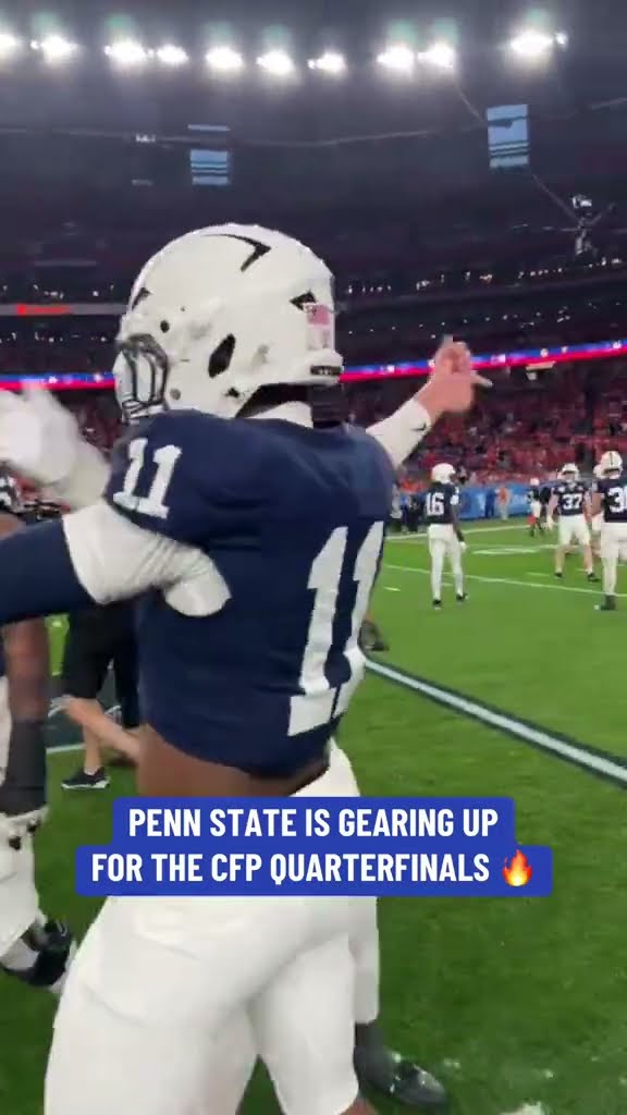 Penn State getting ready for the CFP quarterfinals