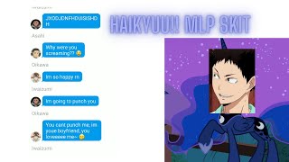 Haikyuu!! Texts MLP SKIT (Series) Luna Eclipsed