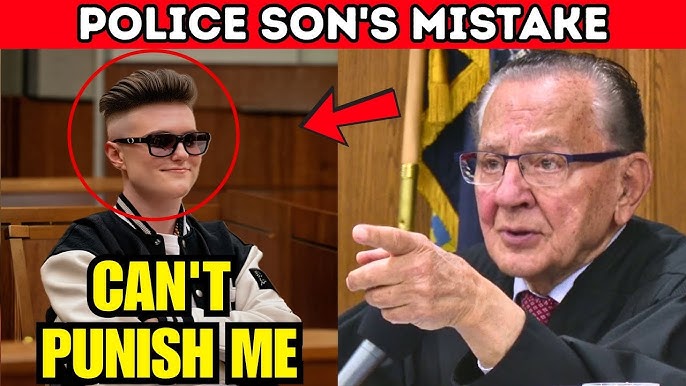 Police Captain's Son Waved His Dad's Badge – Judge Caprio's Sentence Shocked Everyone - YouTube