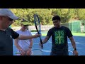 THE BEST WAY TO TEACH TENNIS TO A TRUE BEGINNER : THE FIRST LESSON