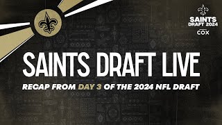 Dennis Allen Recaps Day 3 of 2024 NFL Draft | Saints Draft