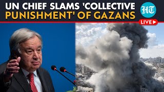 LIVE | UN Chief Demands Immediate Ceasefire In Gaza, Release Of Hostages | Israel-Hamas War