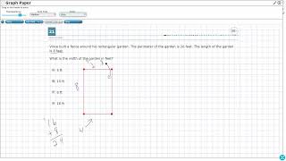 3rd Grade STAAR Practice Perimeter (3.7B - #13)