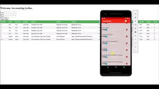 Project PHP android Mysql