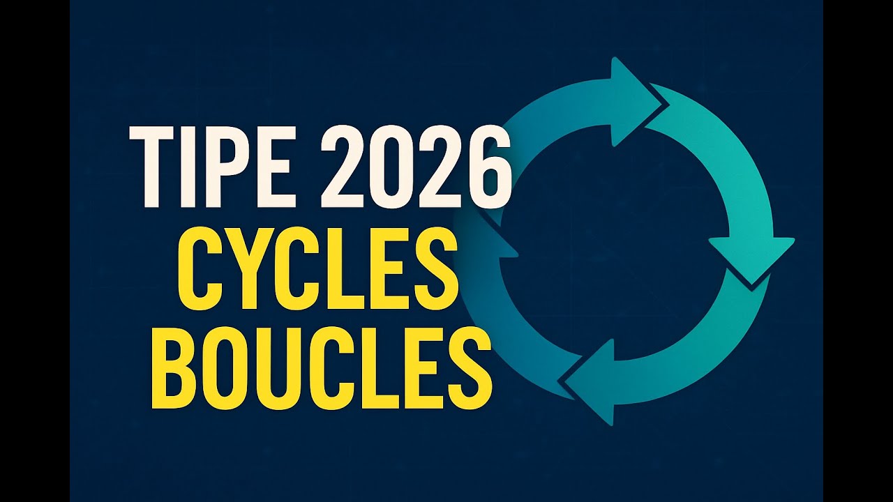 TIPE 2025-2026 : CYCLES BOUCLES