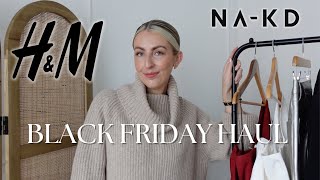 NEW IN BLACK FRIDAY HAUL| H&M, NA-KD FASHION & MORE| Katie Peake