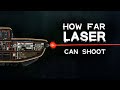 How far laser can shoot  barotrauma