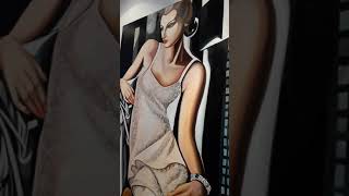 Tamara Lempicka Reprodukcja 140x90cm  Obraz Olejny Rcznie Malowany