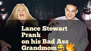 Funniest Prank of Lance Stewart in 2020 on her Bad Ass GrandMom😅