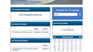 Learning Management System Navigation