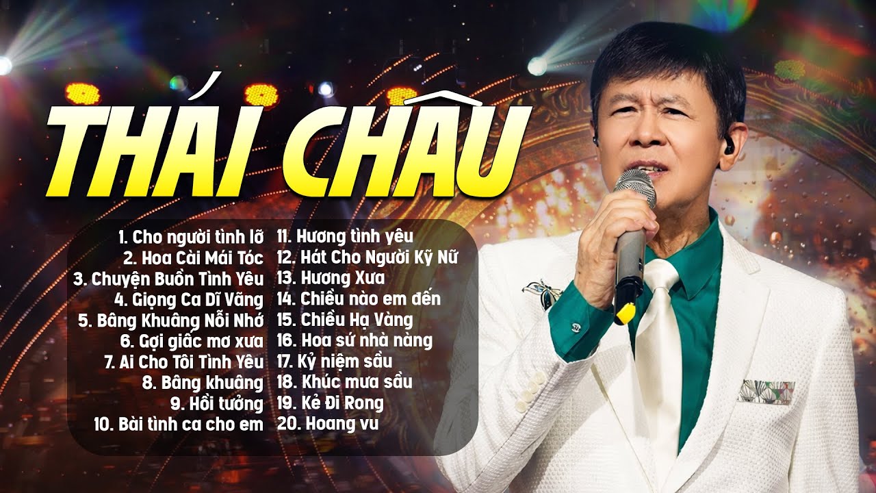 1 Giờ Nghe Thái Châu Thả Hồn Vào Ký ức | Những Tình Khúc Vượt Thời Gian Hay Nhất