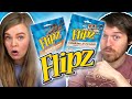 Irish People Try Flipz American Pretzels