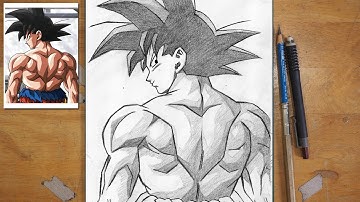 Draw Goku from Dragon Ball Z | Epic Step-by-Step Anime Tutorial!