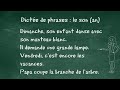 Tude du son an  dicte de phrases ce1 7  9 ans fle begginer learn french