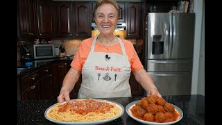 Italian Grandma Makes Meatballs (and Spaghetti)