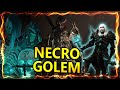 Necromancer lvl 100 dark golem army diablo 4