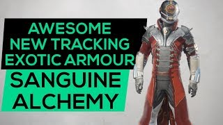 Destiny 2 - New Meta - Best PvP Exotic Armour - Sanguine Alchemy - Exotic Warlock Armour Review