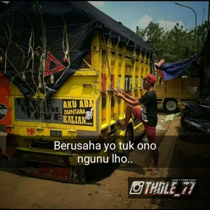 Story WA truk 30 detik||kata kata bijak agus kotak