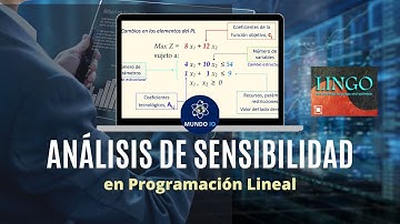 Análisis de Sensibilidad - Reporte Lingo en programación lineal