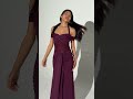 Berry purple mesh dress💜 ~ sculpted fit, sheer bodice, dreamy mermaid silhouette !