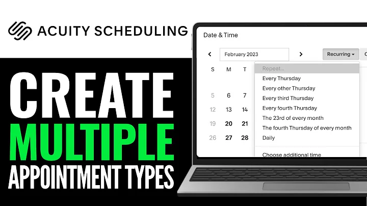 How To Create Multiple Appointment Types in Acuity Scheduling 2025 (QUICK GUIDE)