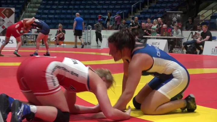 2016 CAN CUP FW69kg Julia Salata (USA) vs Olivia D...