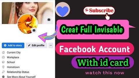 How To Creat Full Invisible Name Facebook Account 2022 Full working trick #invisiblenamefacebookid