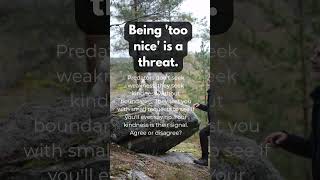 Kindness without boundaries is a target. #psychology #facts #manipulation #control #gaslighting