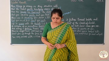 CLASS-8 || ENGLISH || LESSON-1|| DON