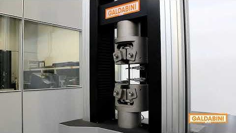 Galdabini Quasar 600  Tensile test on rebar | available in Canada!