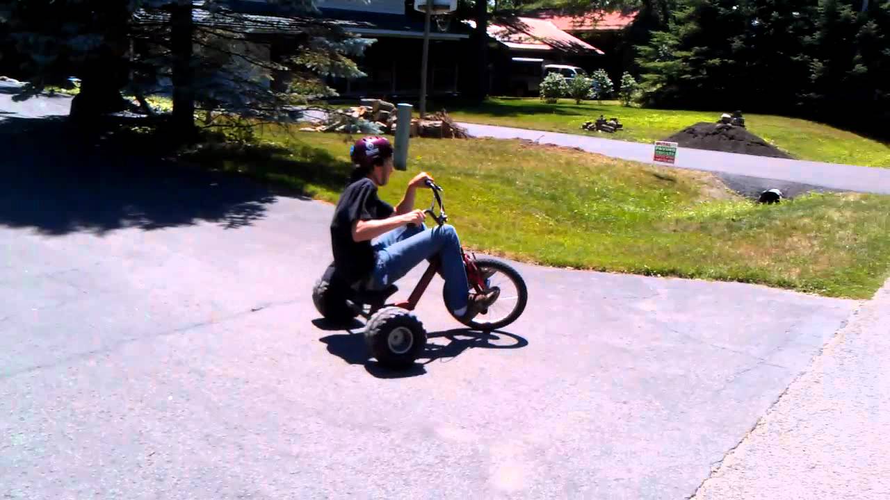 Homemade drift trike YouTube