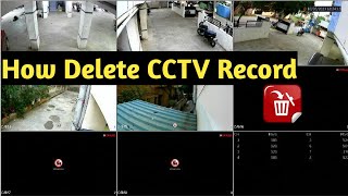 HOW TO DELETE CCTV RECORD||HOW TO DELETE CCTV FOOTAGE screenshot 5