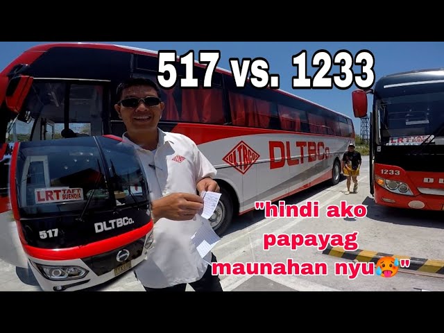 Nagkasabay ang parehas Batangas base sa express way, May mag paparaya ba? | Buhay bus driver class=