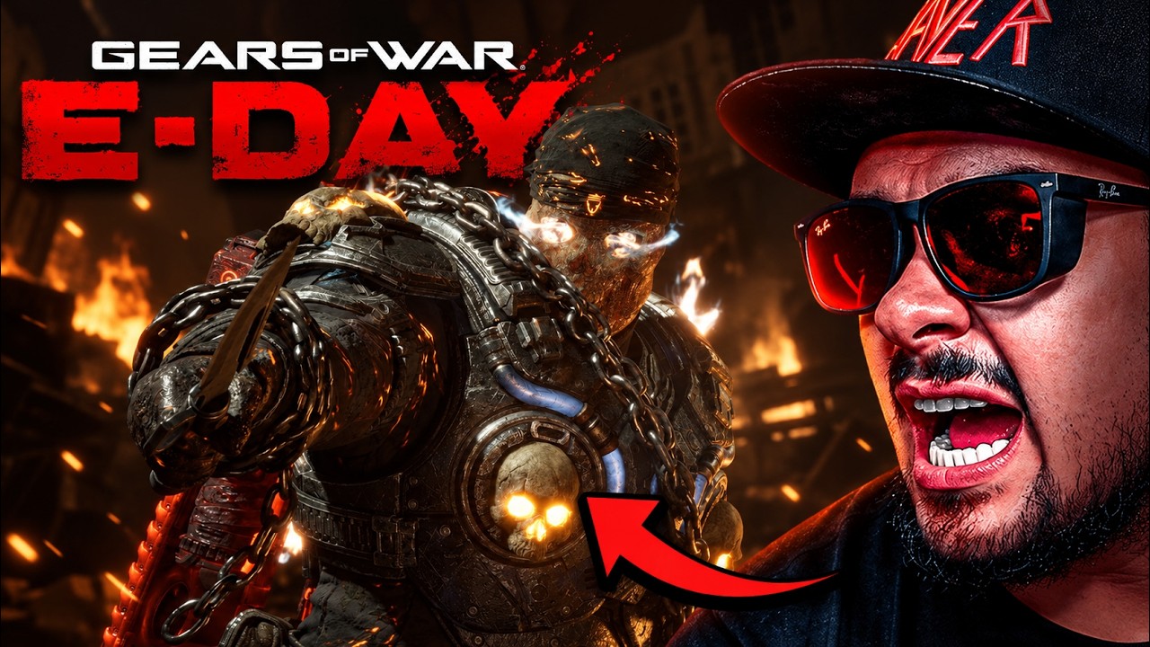 MI REACCIÓN AL NUEVO TRAILER DE GEARS OF WAR E-DAY; MARCUS FENIX SKIN; "CITA CON LA MUERTE"...