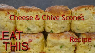 How To Make Cheese and Chive Scones