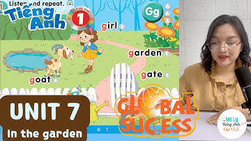UNIT 7 - Tiếng Anh Lớp 1 - GLOBAL SUCCESS [In the garden]