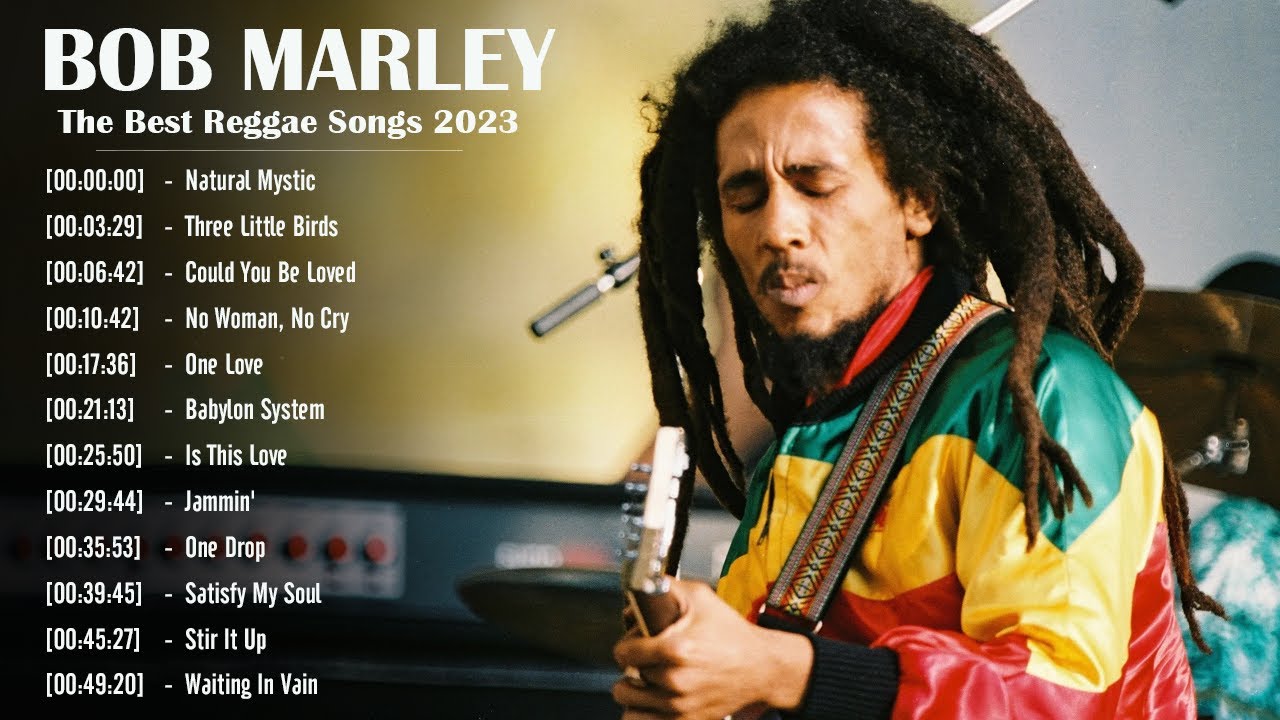 Bob Marley Greatest Hits  Reggae Music  Top 10 Hits of All Time 2024