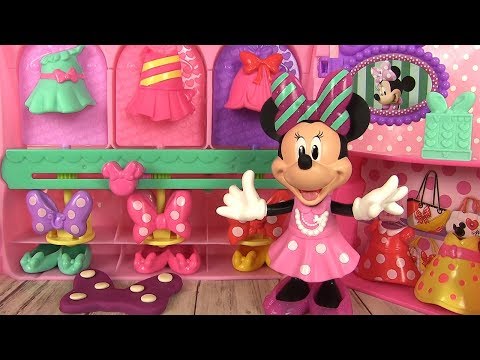 Minnie Mouse La Boutique de Minnie Jouet Rubans et Robes