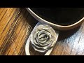 Metalsmith tutorial~Easy How to~ Making a Silver Rose for rough to riches nephrite~ Wubbers hammers