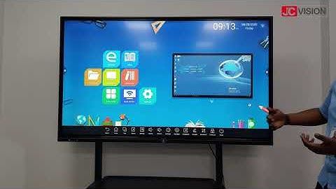 JCVISION JCHUB | JCTOUCH  Interactive Flat Panel Display