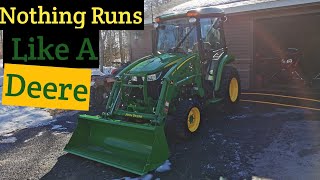 John Deere 3033R, Walk through.