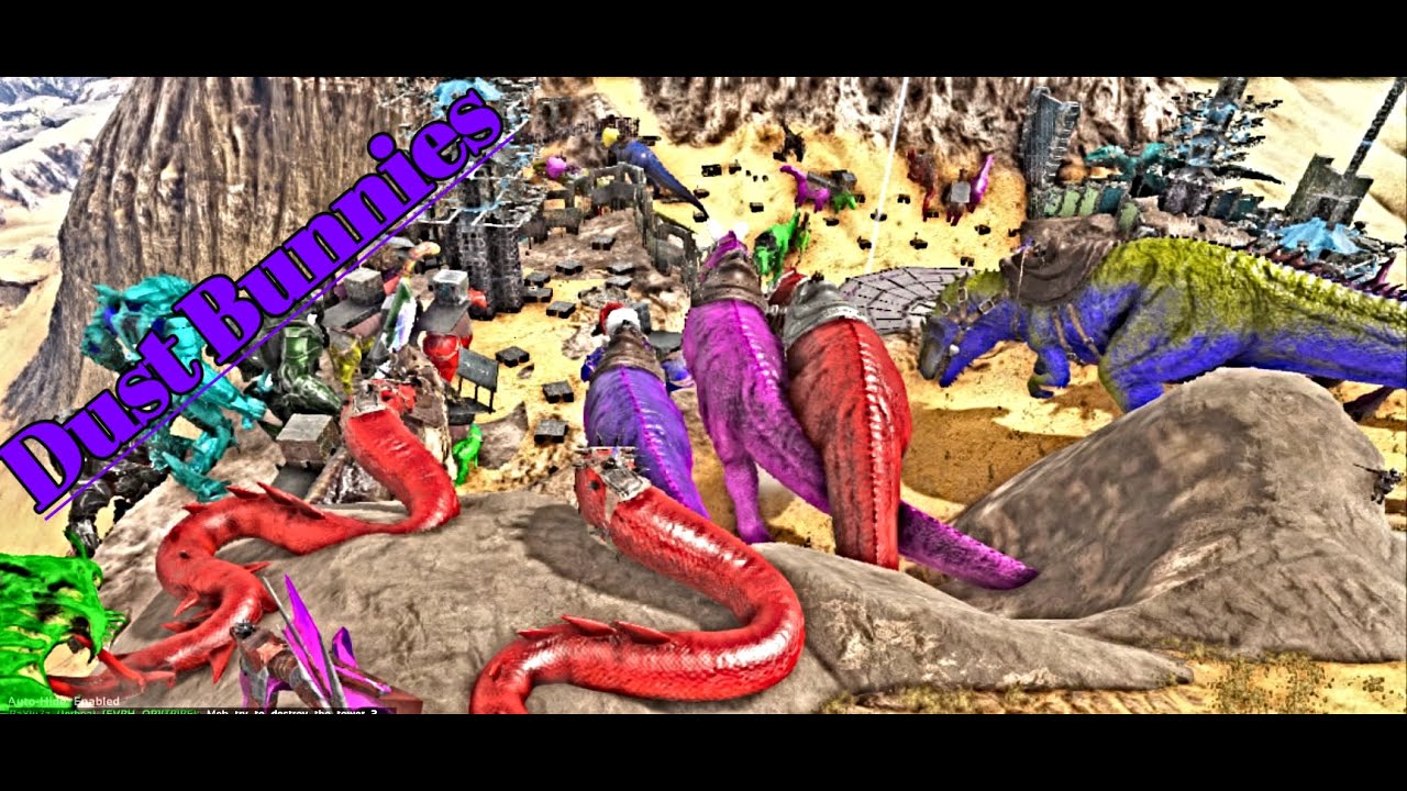 Server Wiping PR Main Tribe "Dust Bunnies" | ARK OFFICIAL PS4